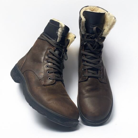 Blundstone Brown Insulated Lace-up Boots - Picture 5 of 16